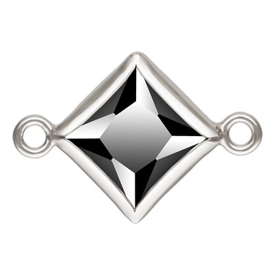 5.0mm Black 3A CZ Square Bezel Connector SPAT 5.0mm Black 3A CZ Square Bezel Connector SPAT