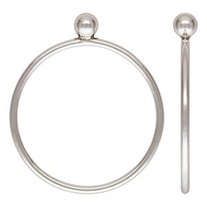 Stacking Ring w / 3mm Ball Size 6 AT