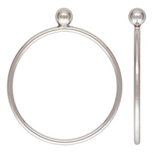 Stacking Ring w / 3mm Ball Size 7 AT