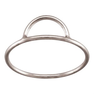 5mm Single Arch Ring (1mm Wire) Size 6 AT
