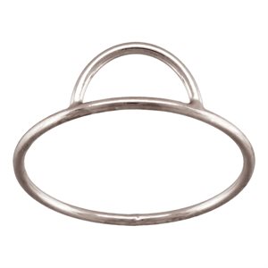 5mm Single Arch Ring (1mm Wire) Size 7 AT