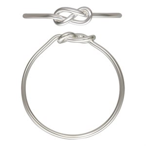 Infinity Knot Ring Size 7 AT