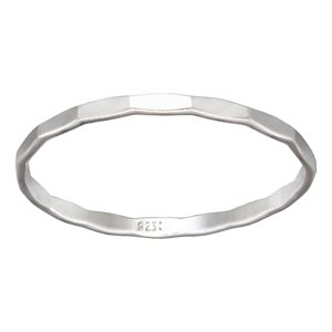 Hammered Stacking Ring Size 5 AT