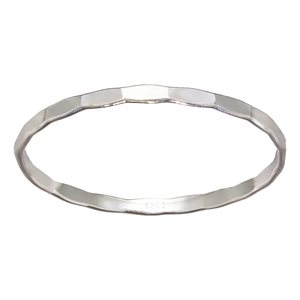 Hammered Stacking Ring Size 8 AT