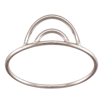 6.2mm Double Arch Ring (1mm Wire) Size 9 AT