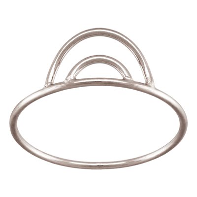 6.2mm Double Arch Ring (1mm Wire) Size 9 AT 6.2mm Double Arch Ring (1mm Wire) Size 9 AT