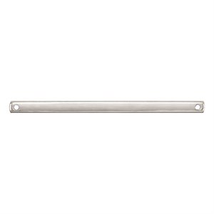 2.5x38.1mm Bar (0.7mm) w / 2 0.9mm Holes AT