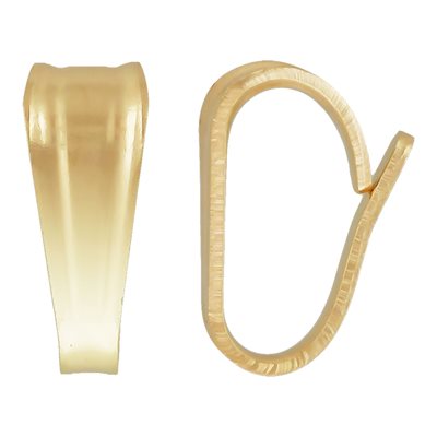 Small Locket Bail (2.25x5.8mm) Small Locket Bail (2.25x5.8mm)
