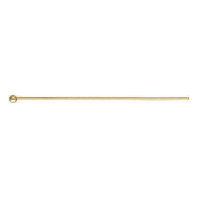 Ball Headpin 26ga.016x1.0" (0.41x25.4mm) Ball Headpin 26ga.016x1.0" (0.41x25.4mm)
