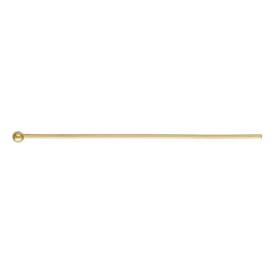 Ball Headpin 26ga.016x1.0" (0.41x25.4mm)