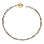 7.5" Threaded GF Ball Cable Bracelet AT