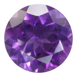 6.0mm Round Amethyst (Silver Quality)