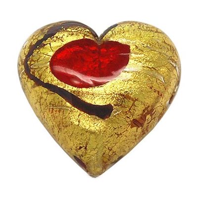 30mm Bleeding Heart Bead 30mm Bleeding Heart Bead