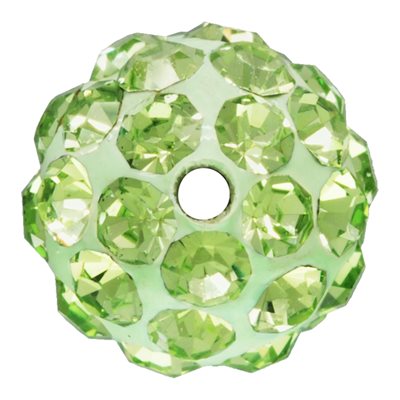 6.0mm Peridot Crystal Bead 1.0mm Hole 6.0mm Peridot Crystal Bead 1.0mm Hole