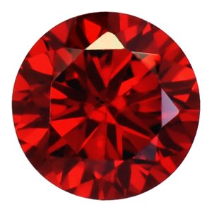 2.0mm Round Garnet CZ 3A-Quality