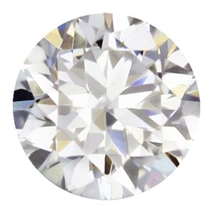 2.0mm Round White CZ 3A-Quality