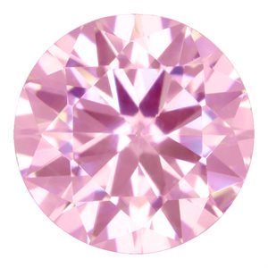 4.0mm Round Pink CZ 3A-Quality