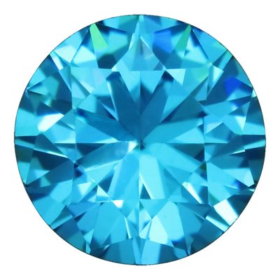 4.0mm Round Swiss Blue CZ 3A-Quality 4.0mm Round Swiss Blue CZ 3A-Quality