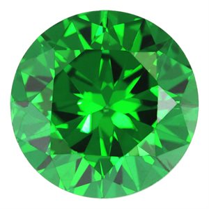 6.0mm Round Green CZ 3A-Quality
