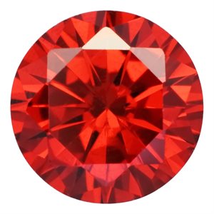 6.0mm Round Ruby CZ 3A-Quality