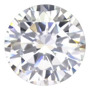 6.0mm Round White CZ 3A-Quality