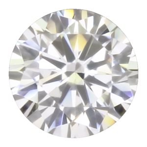 2.0mm Round White CZ 4A-Quality