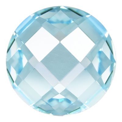 6.0mm DSCB Aquamarine 3A CZ