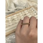 3.0mm Beaded Stretchy Ring Size 8