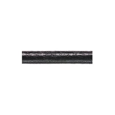 2.0mm Black Leather (100 meters / spool)