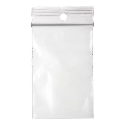 2x3 2mil Plain Bag w / Hole (20,000p Case) 2x3 2mil Plain Bag w / Hole (20,000p Case)