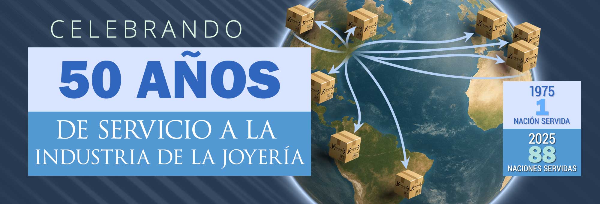 Celebrando 50 años de servicio a la industria de la joyería