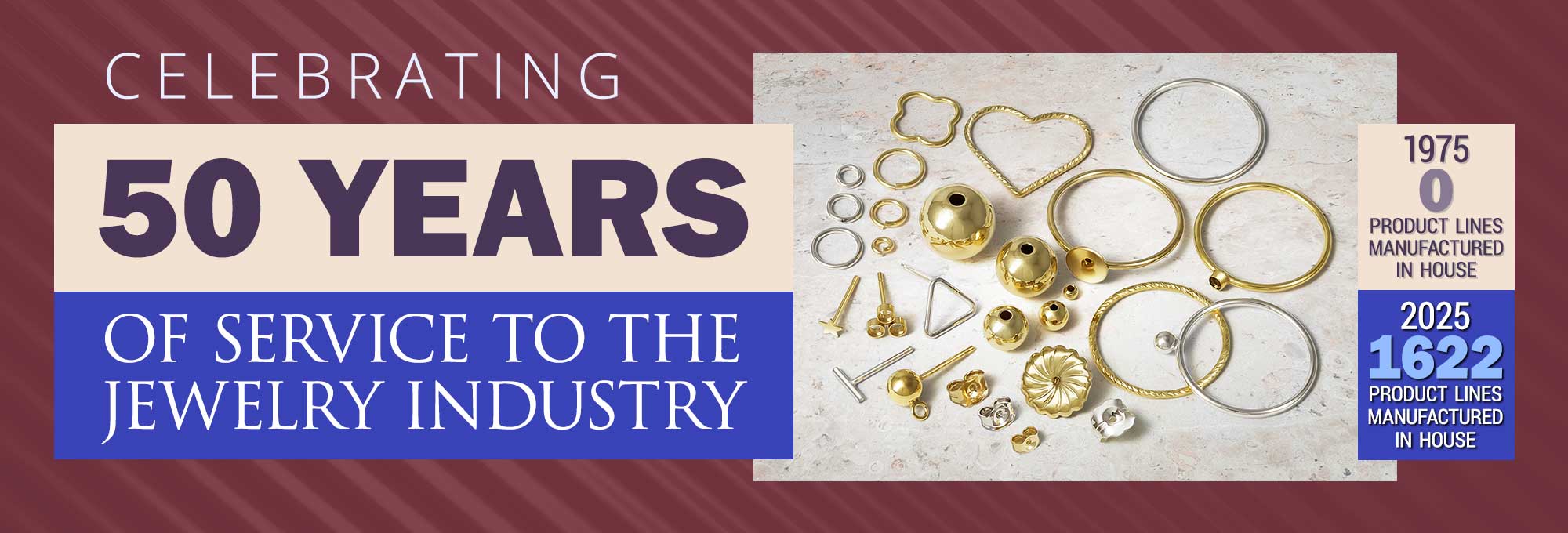 Celebrating 50 Years of Service to the Jewelry Industry