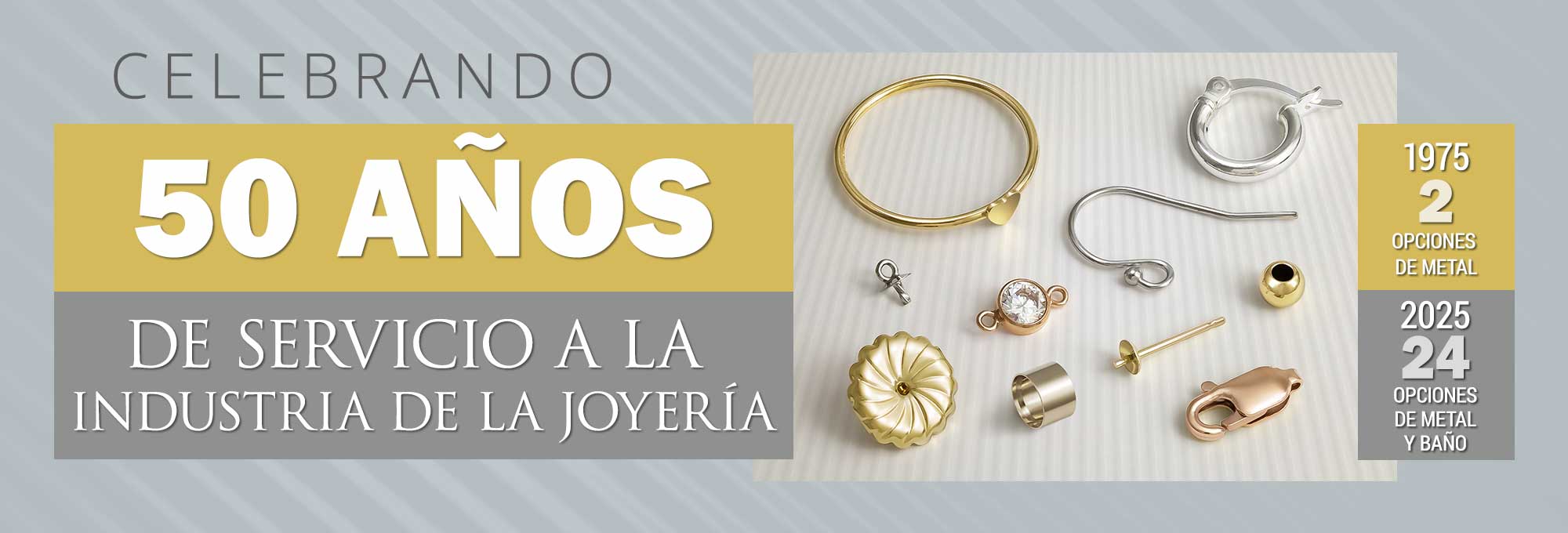 Celebrando 50 años de servicio a la industria de la joyería