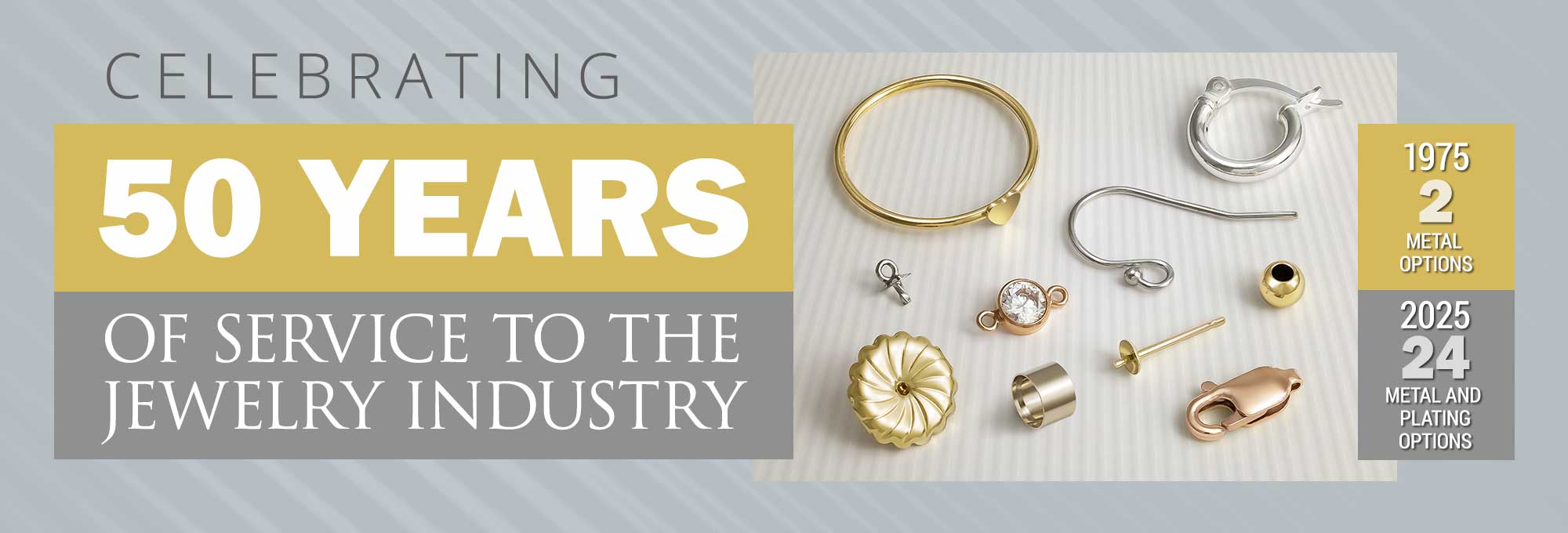 Celebrating 50 Years of Service to the Jewelry Industry