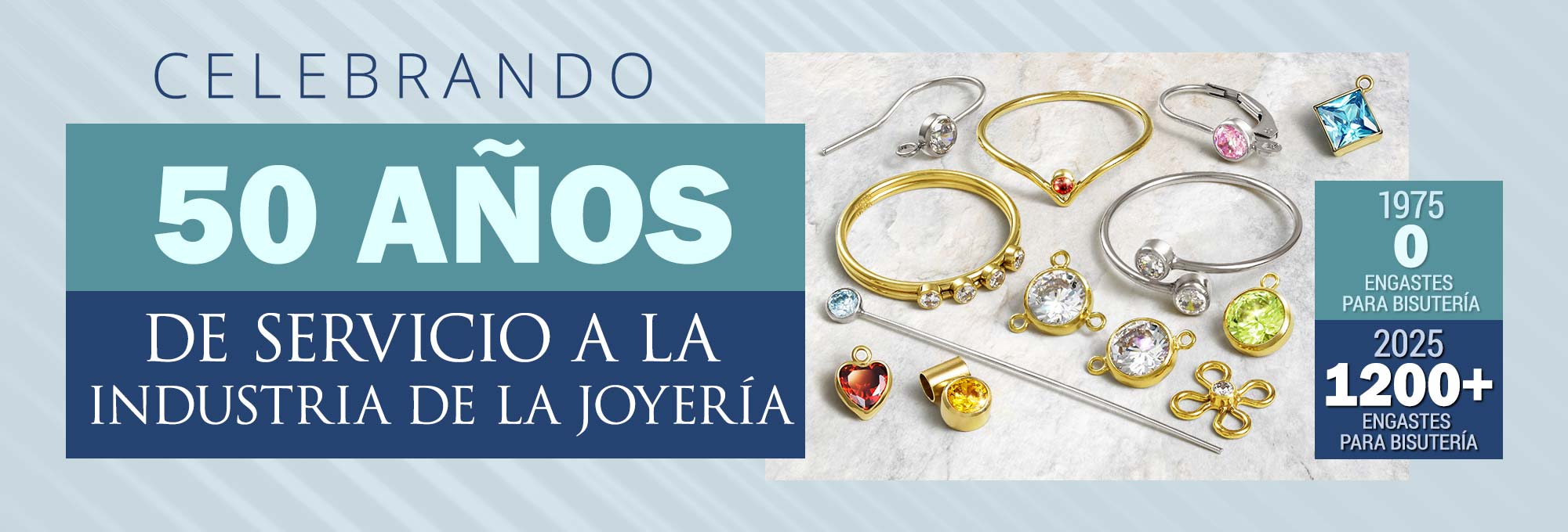 Celebrando 50 años de servicio a la industria de la joyería