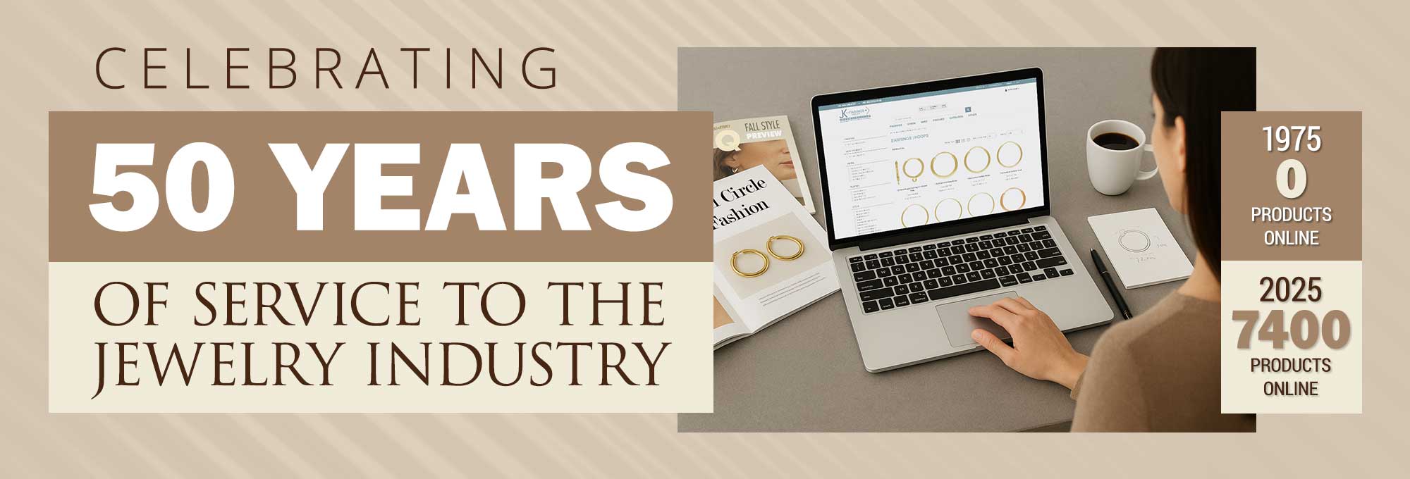 Celebrating 50 Years of Service to the Jewelry Industry
