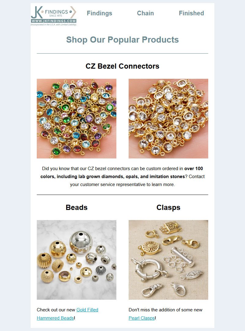 Shop Our Popular Jewelry Findings Today!