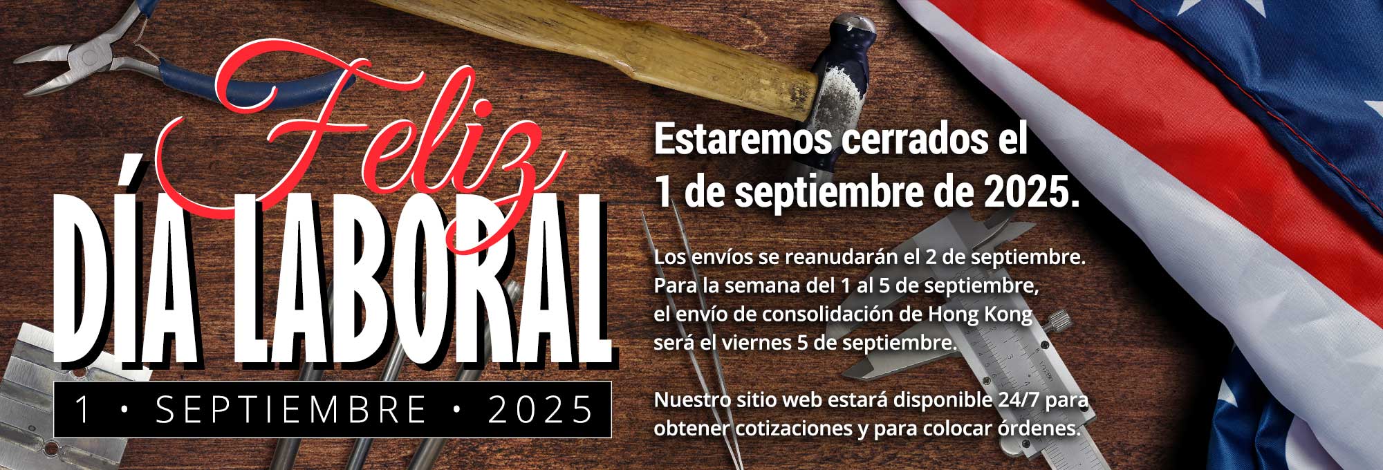 Feliz día Laboral