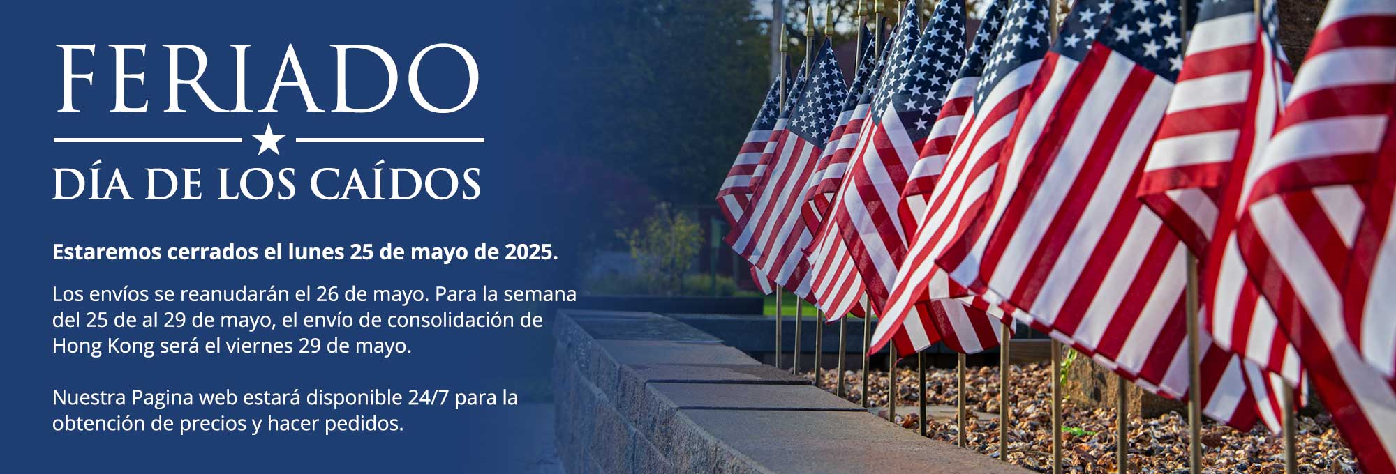 Feriado Día de los Caídos